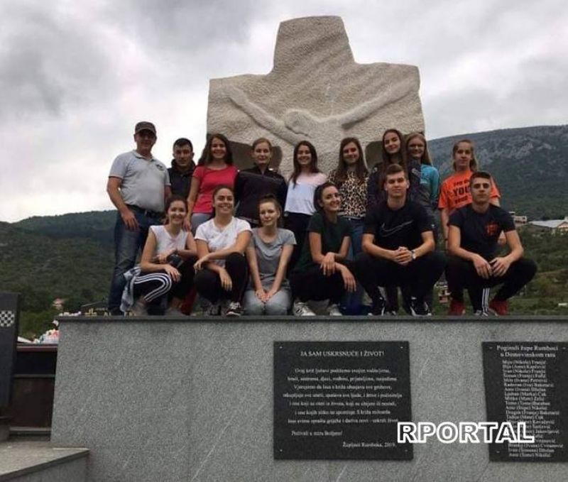 Frama Rumboci u akciji či&scaron;ćenja groblja